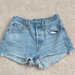 Levi's Light Blue Women's Jean Shorts